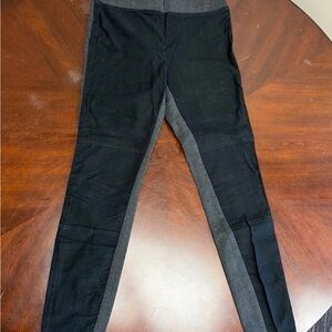 LOFT Women’s Black and Gray Leggings